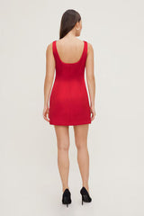 Selina Satin Mini Dress