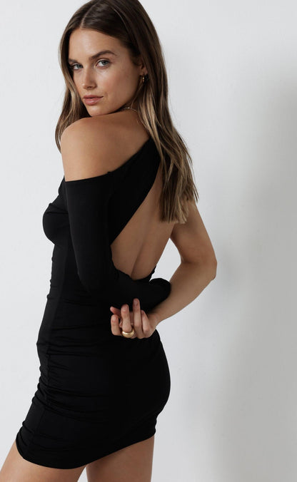 Nico Mini Dress (Black)