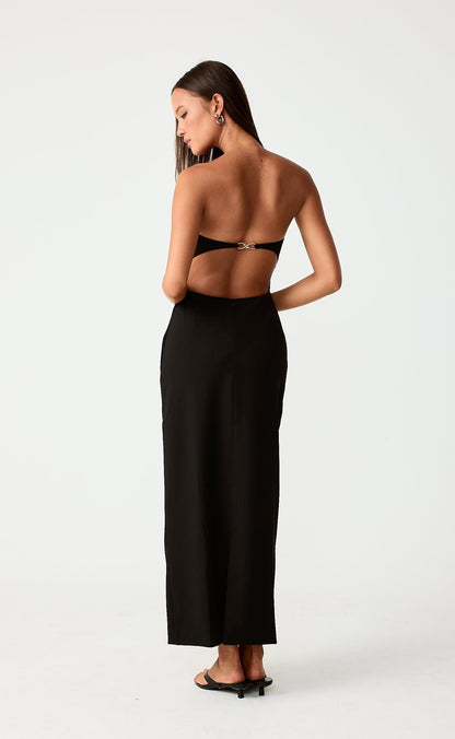 Cityscape Maxi Dress (Black)