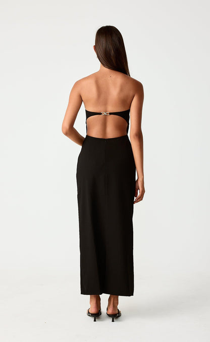 Cityscape Maxi Dress (Black)