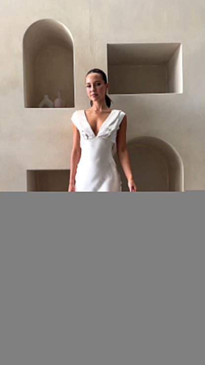 Amelia Maxi Dress - Champagne