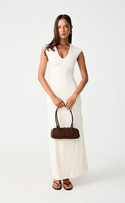 Deka Maxi Dress (Oat)