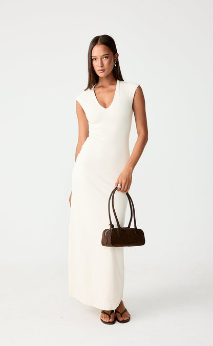 Deka Maxi Dress (Oat)