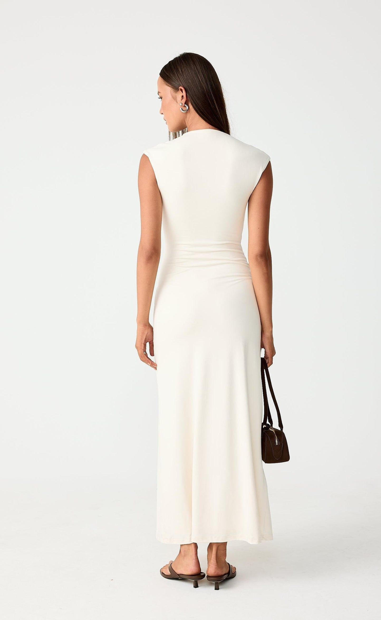 Deka Maxi Dress (Oat)