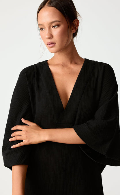 Donna Maxi Dress (Black)
