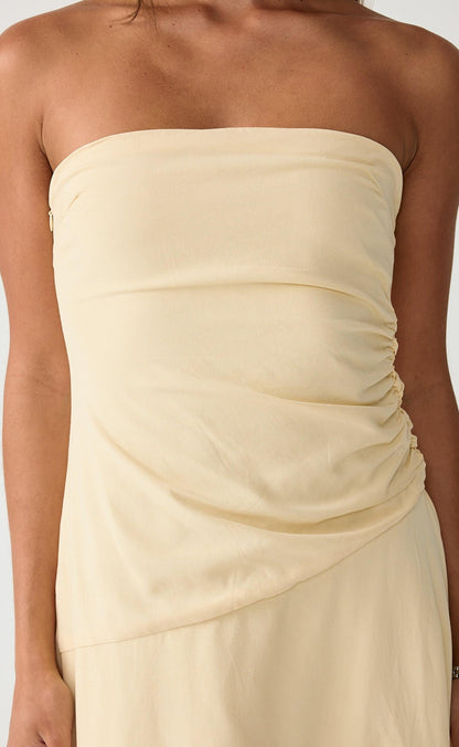 Doria Maxi Dress (Lemon)