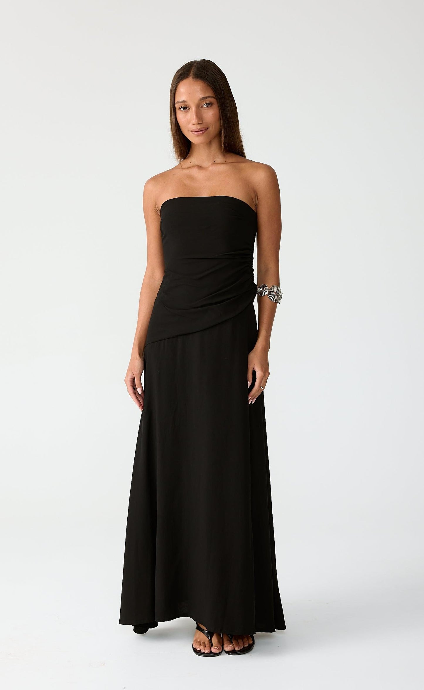 Doria Maxi Dress (Black)