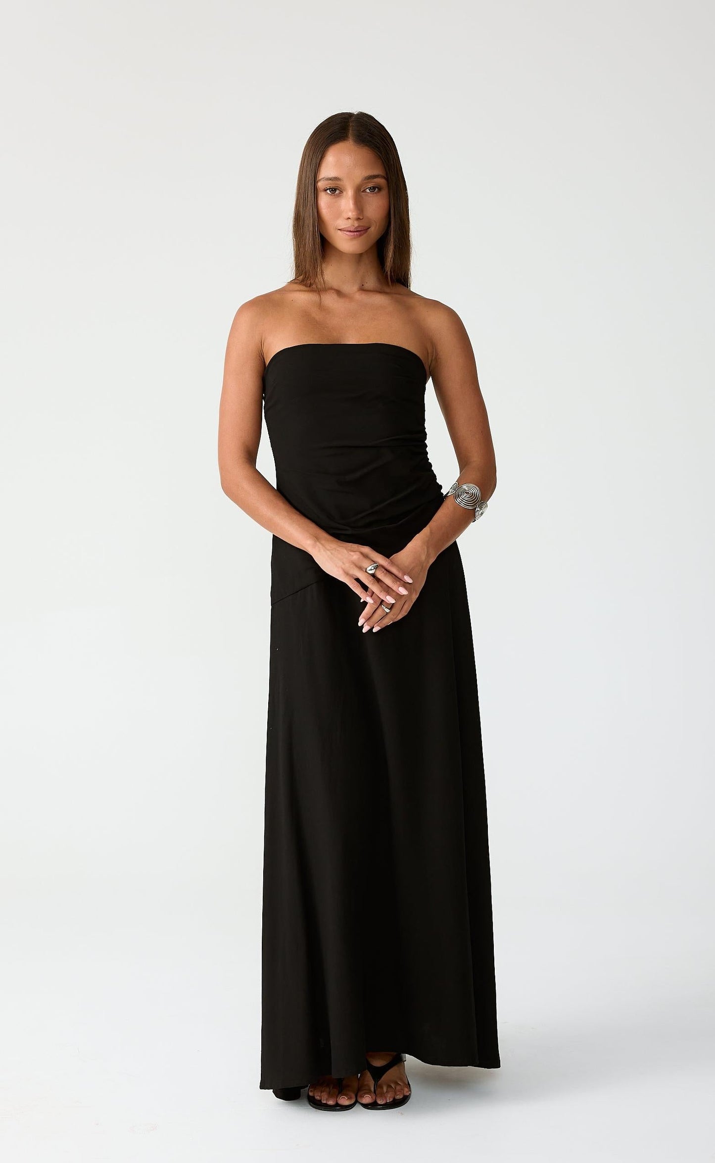 Doria Maxi Dress (Black)