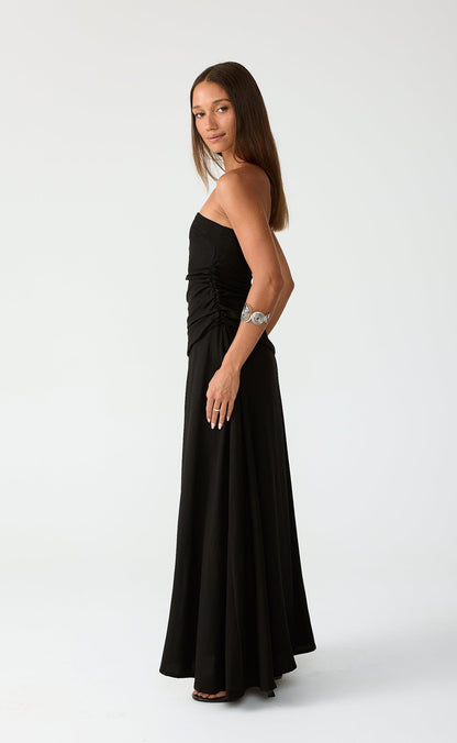 Doria Maxi Dress (Black)
