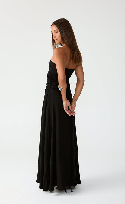 Doria Maxi Dress (Black)