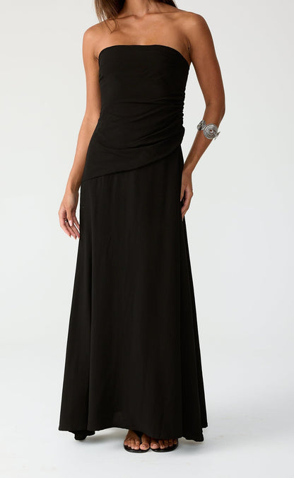Doria Maxi Dress (Black)
