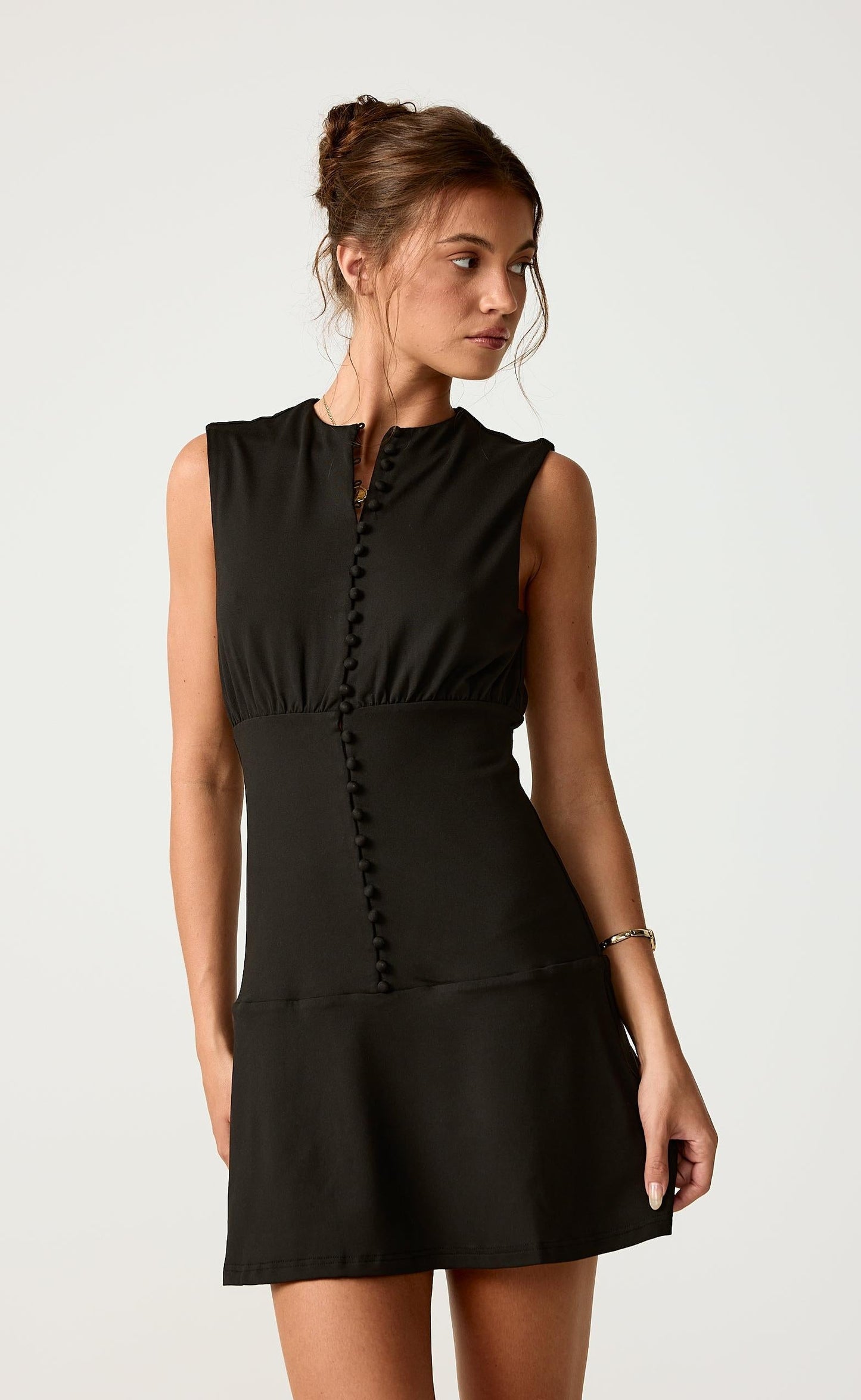 Effie Mini Dress (Black)