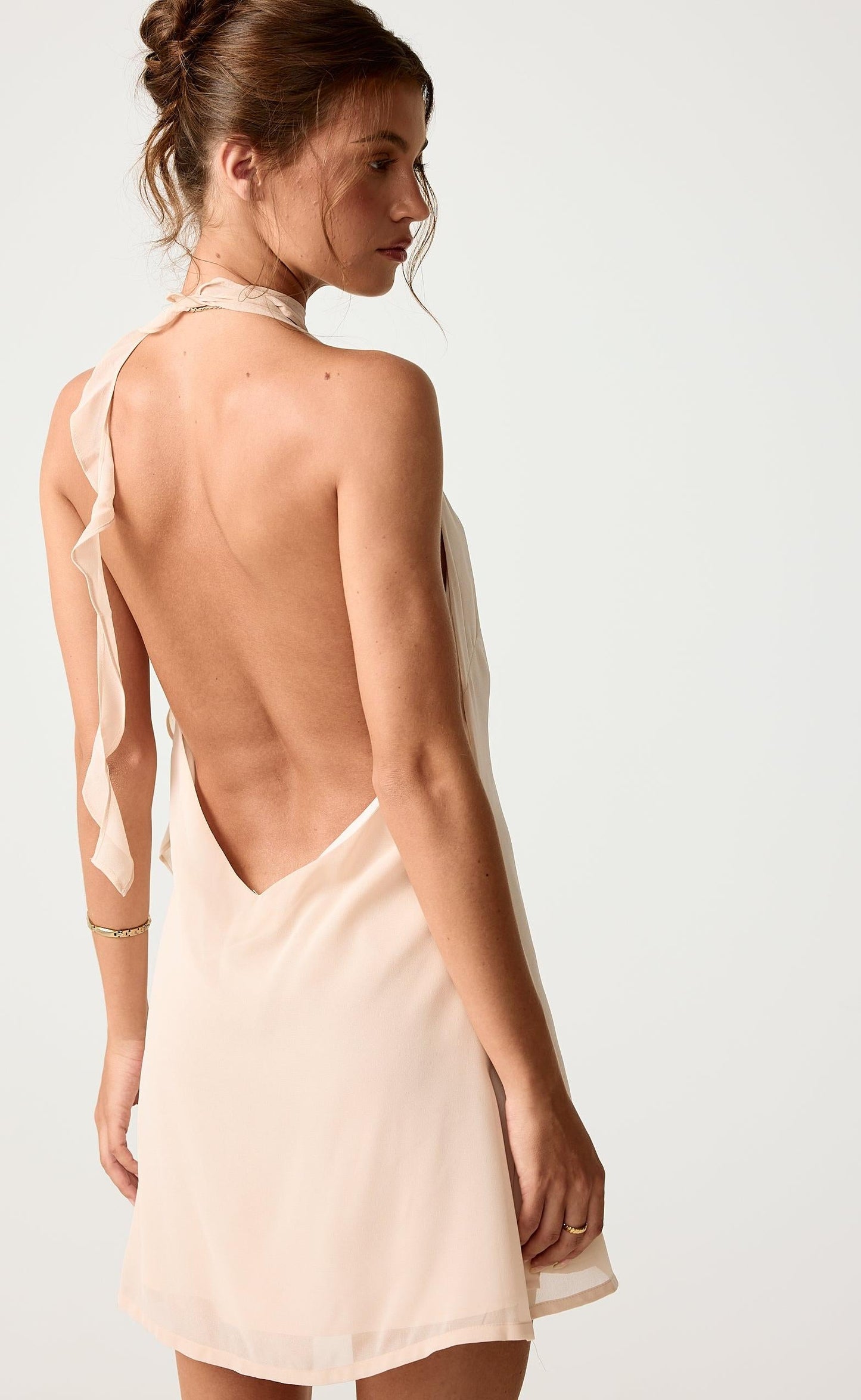 Encounter Mini Dress (Seashell)