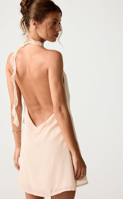 Encounter Mini Dress (Seashell)