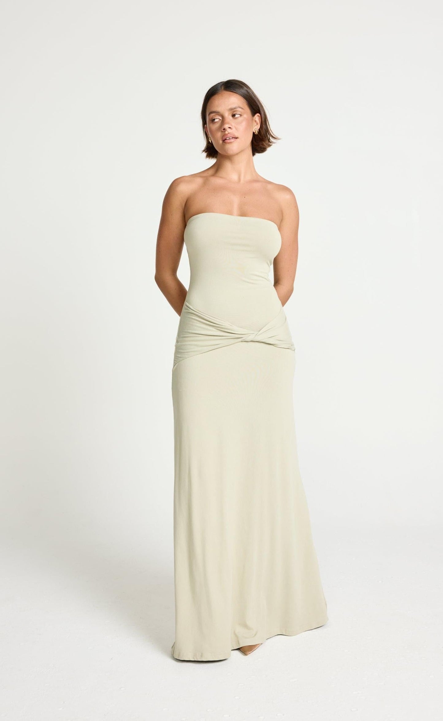 Edela Maxi Dress (Seagrass)