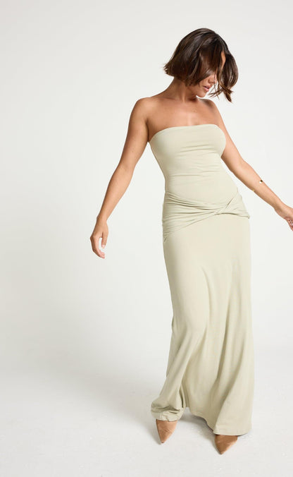 Edela Maxi Dress (Seagrass)