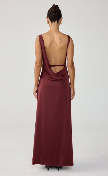 Ellison Maxi Dress (Sangria)