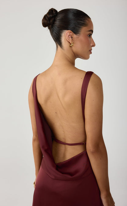 Ellison Maxi Dress (Sangria)