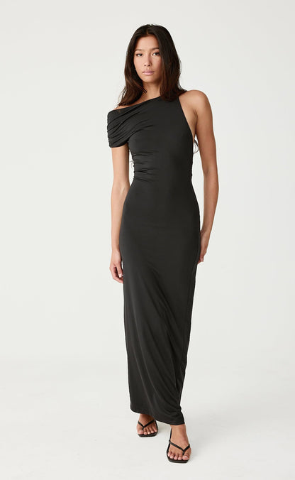 Eliana Maxi Dress (Black)