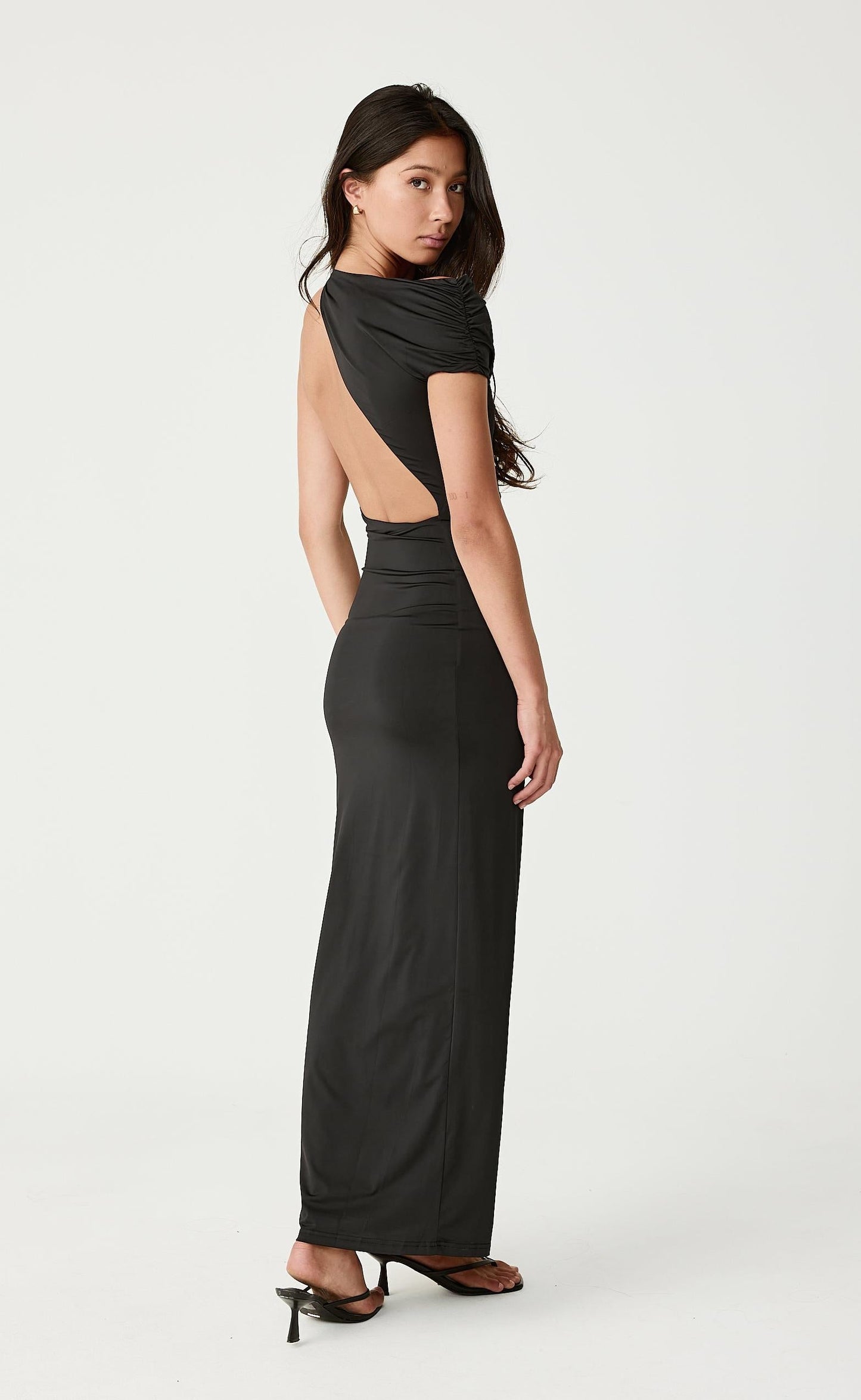 Eliana Maxi Dress (Black)