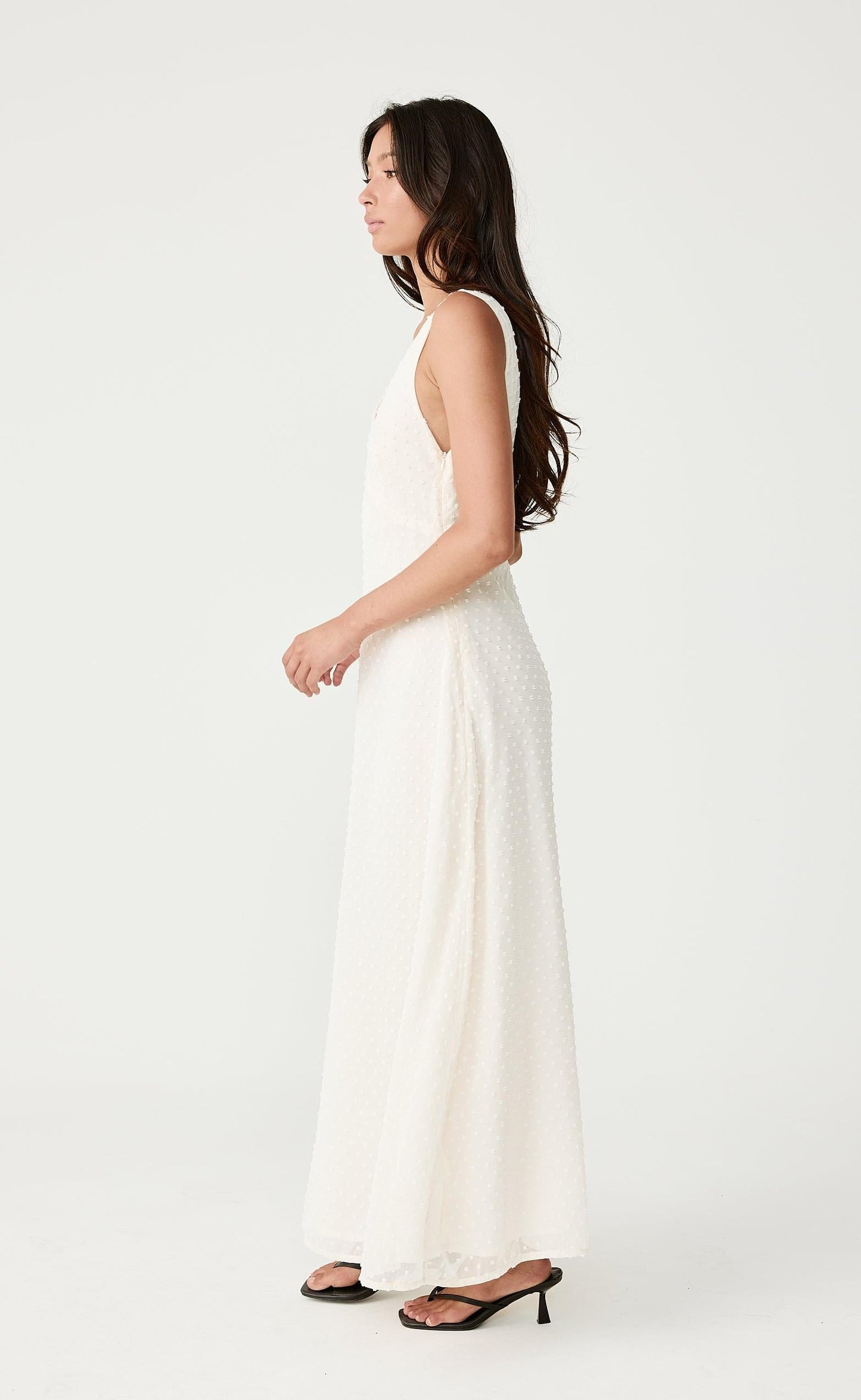 Emery Maxi Dress (Cream)