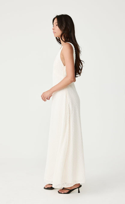 Emery Maxi Dress (Cream)