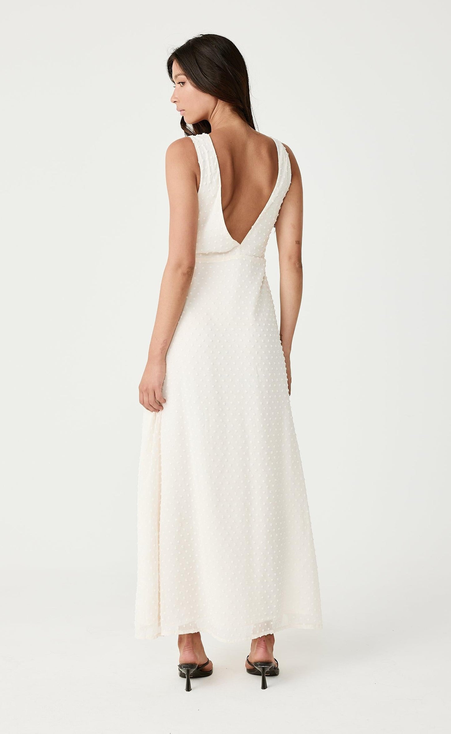 Emery Maxi Dress (Cream)