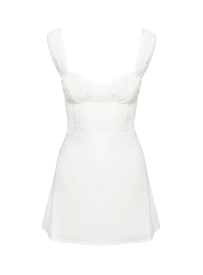 Faubert Mini Dress White