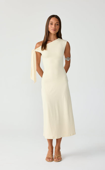 Fletcher Midi Dress (Butter)