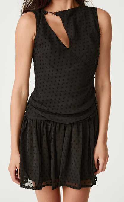Fia Mini Dress (Black)