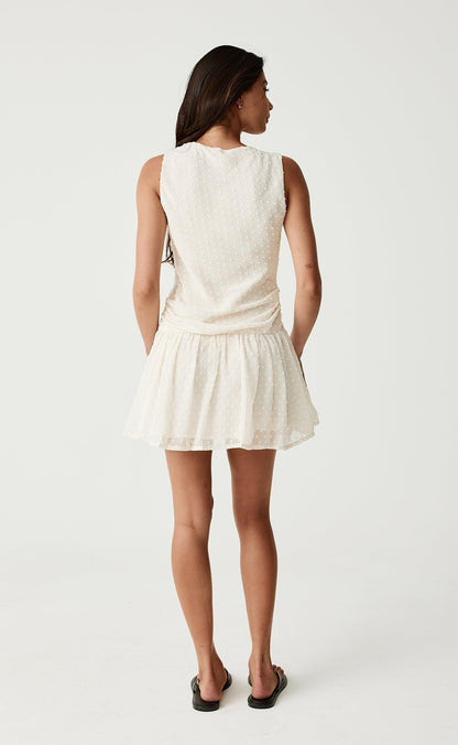 Fia Mini Dress (Cream)