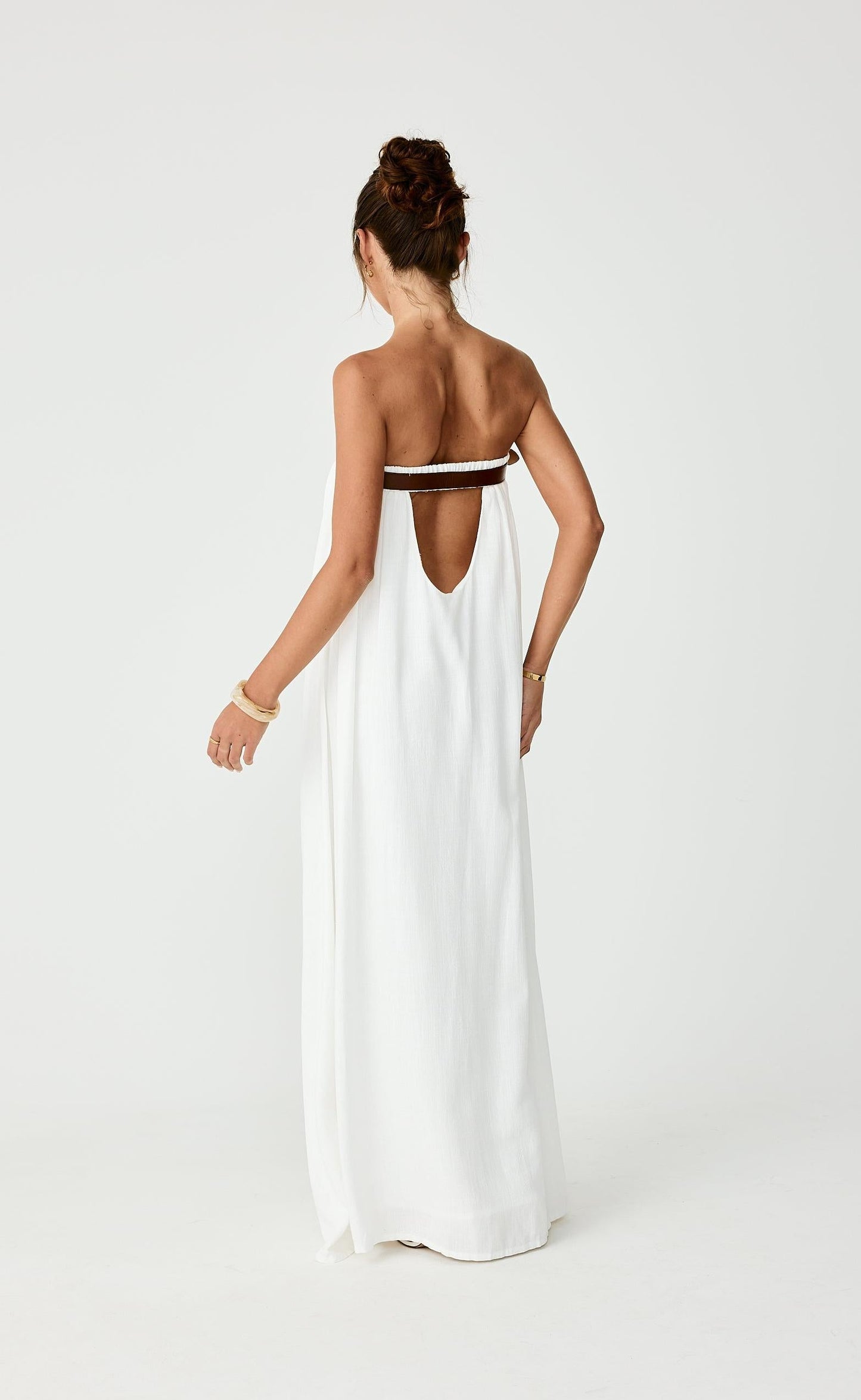 Garden Party Maxi Dress (Off White)