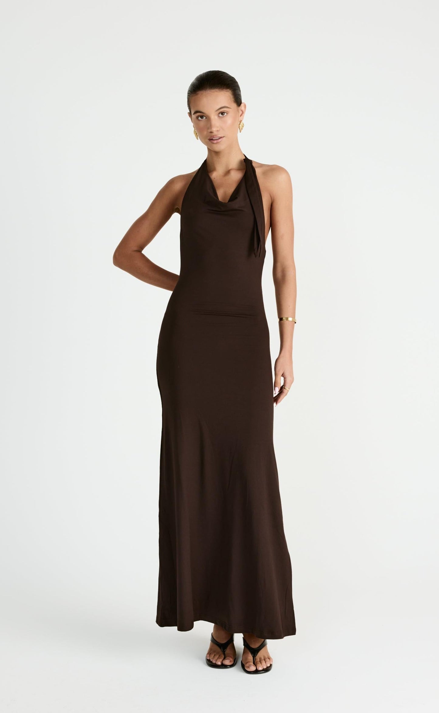Jairo Maxi Dress (Chocolate)