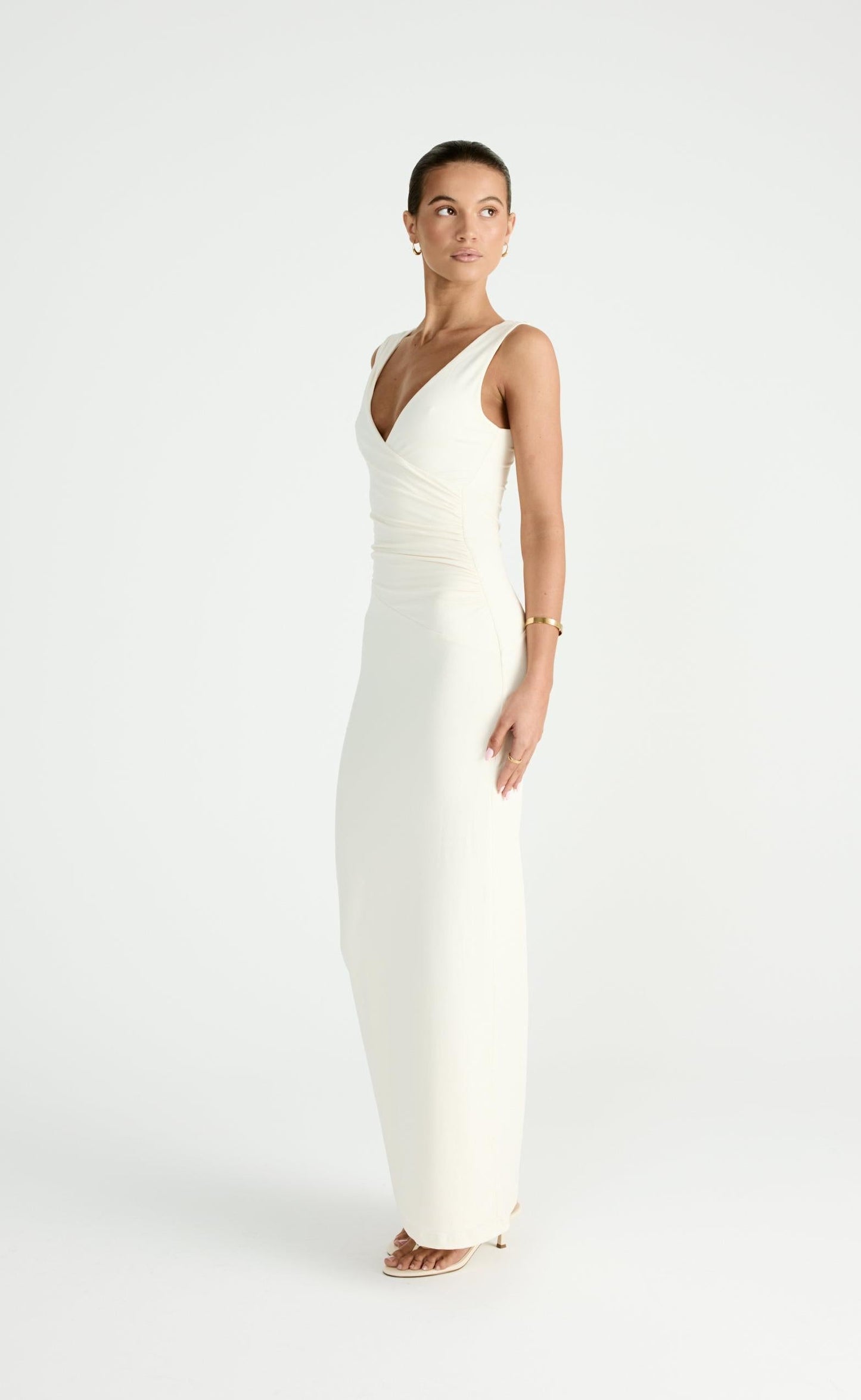 Cory Maxi Dress (Oat)