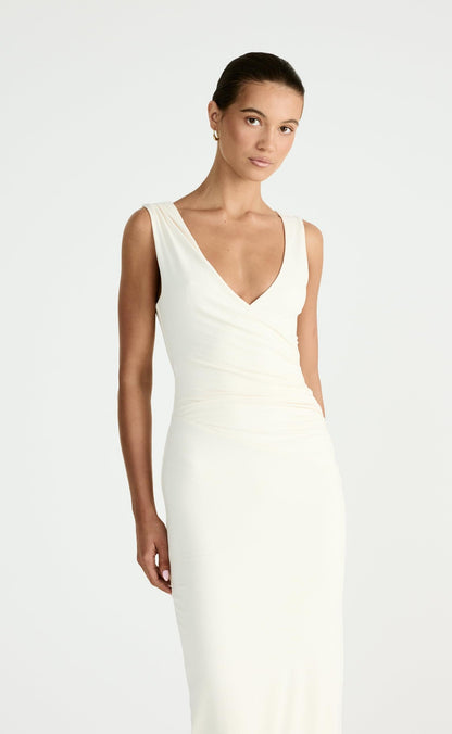Cory Maxi Dress (Oat)