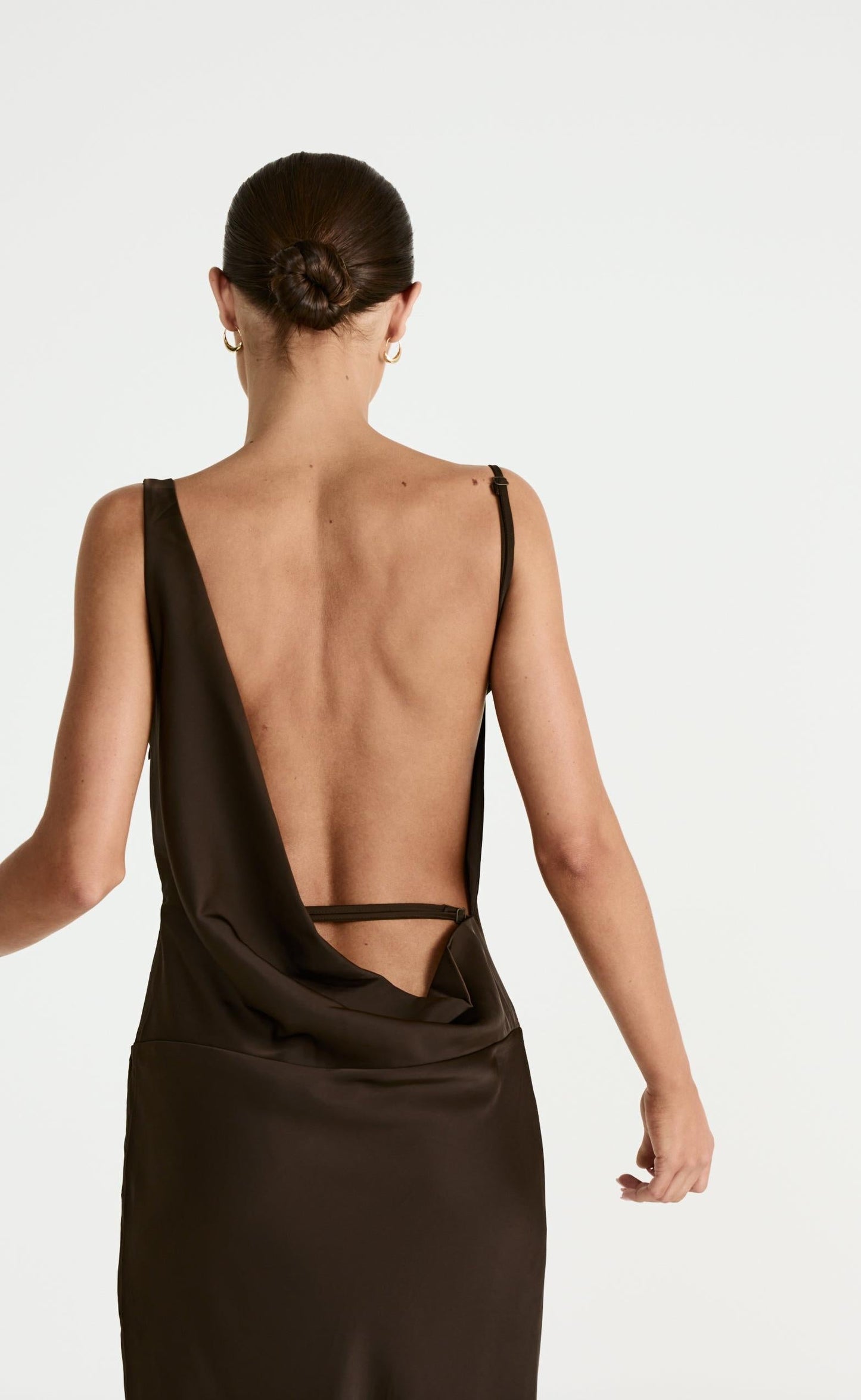 Adley Maxi Dress (Chocolate)