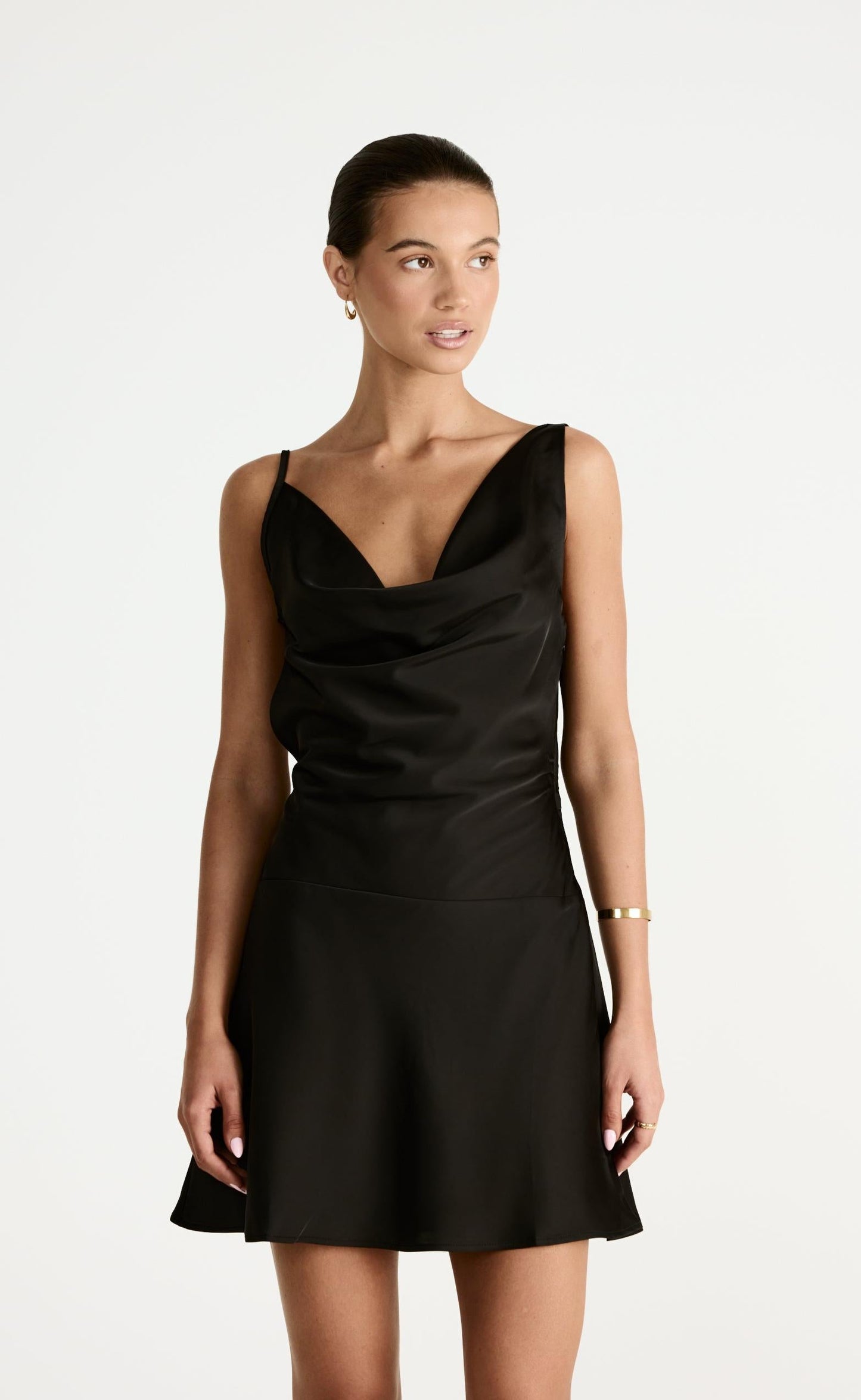 Adley Mini Dress (Black)