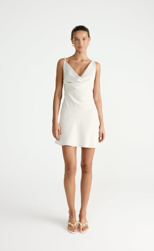 Adley Mini Dress (Oat)