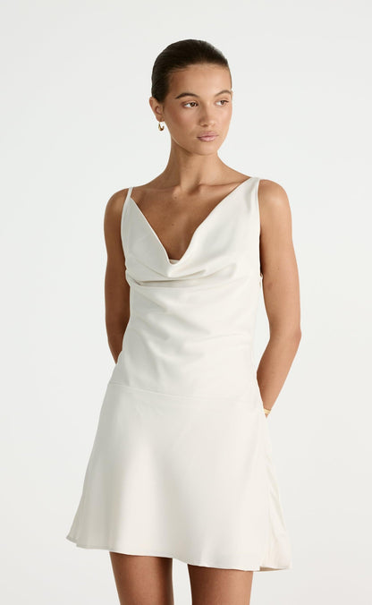 Adley Mini Dress (Oat)