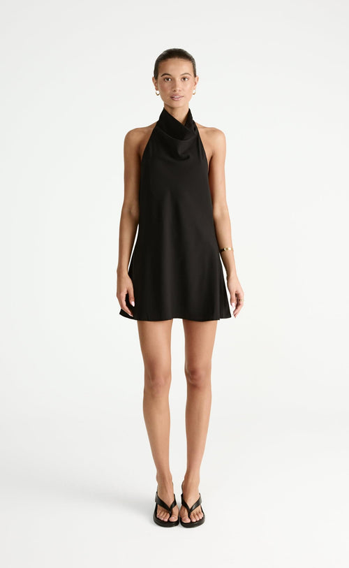 Flynn Mini Dress (Black)