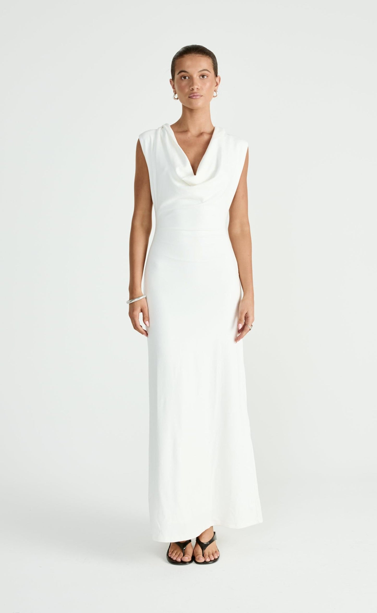 Arena Maxi Dress (Off White)