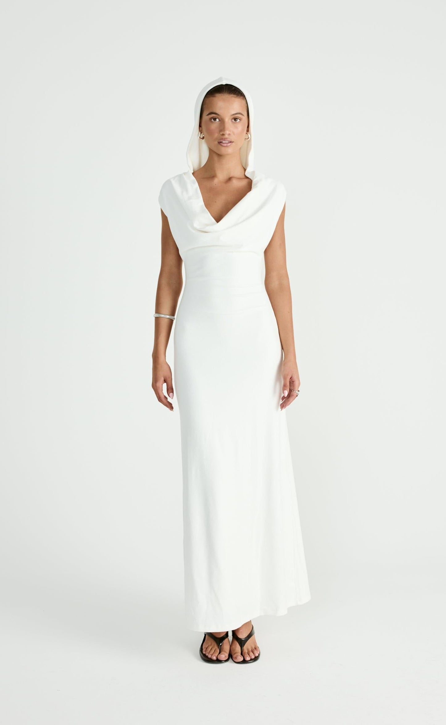 Arena Maxi Dress (Off White)