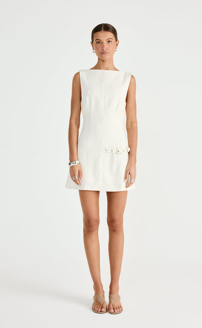 Artie Mini Dress (Oat)