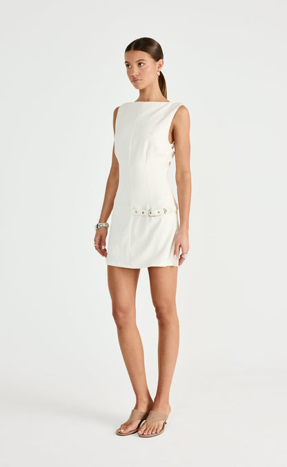 Artie Mini Dress (Oat)