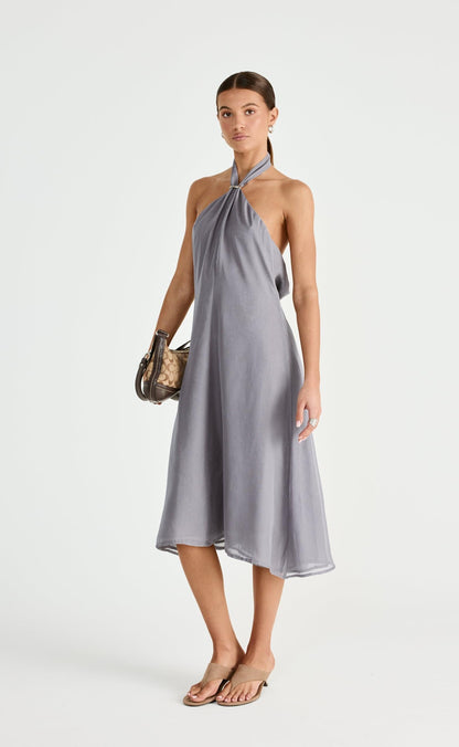 Merritt Midi Dress (Cloudy)