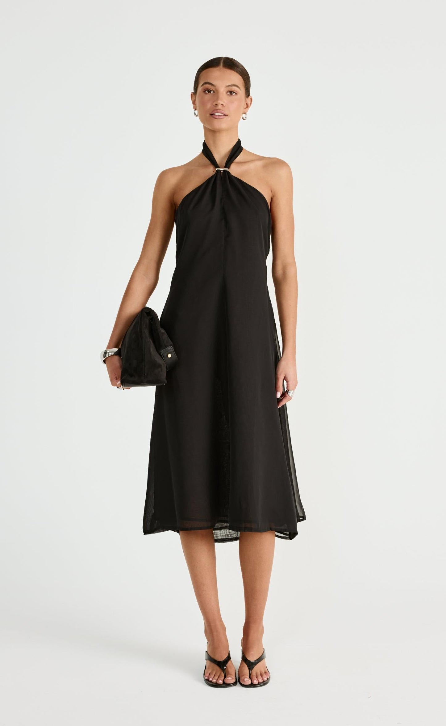 Merritt Midi Dress (Black)