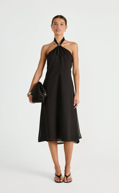 Merritt Midi Dress (Black)