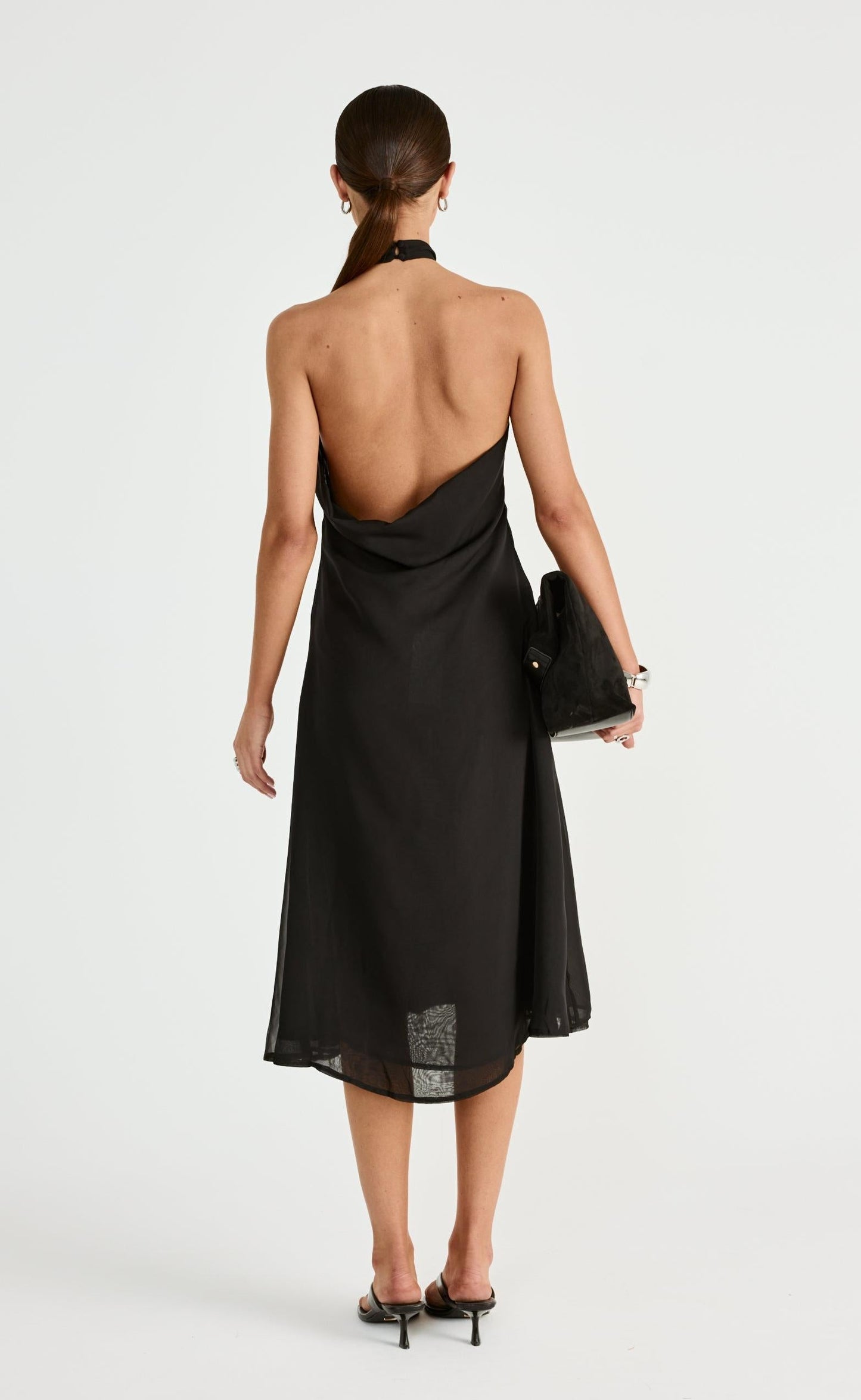 Merritt Midi Dress (Black)