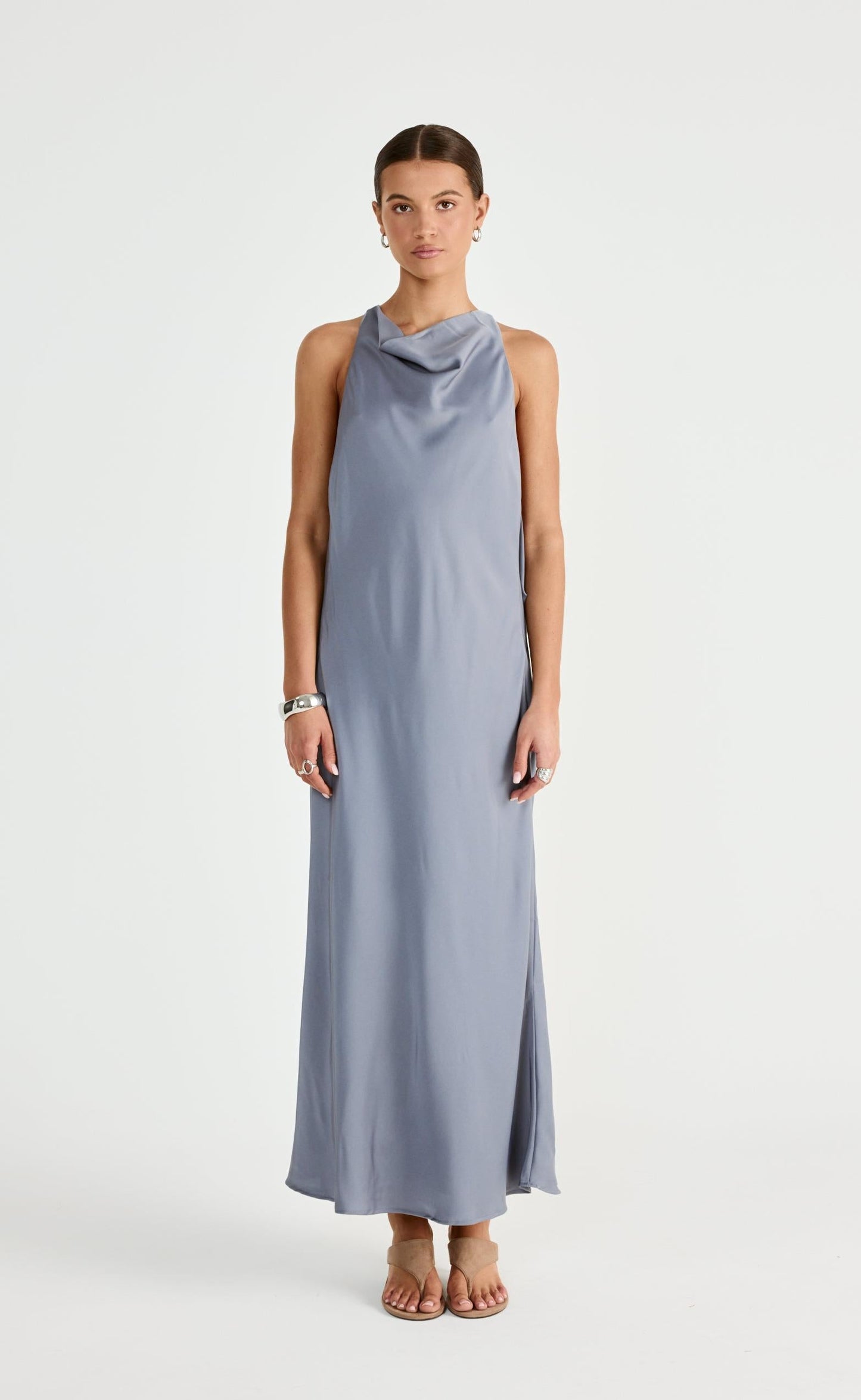 Dakari Maxi Dress (Steel)