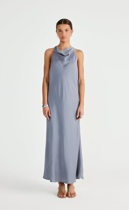 Dakari Maxi Dress (Steel)
